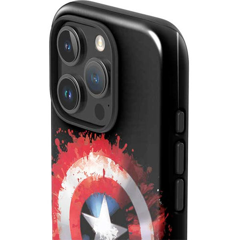 Marvel Captain America Star Shield iPhone 16 Pro Impact Case