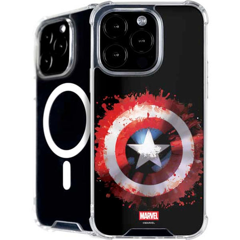 Marvel Captain America Star Shield iPhone 16 Pro Max MagSafe Case