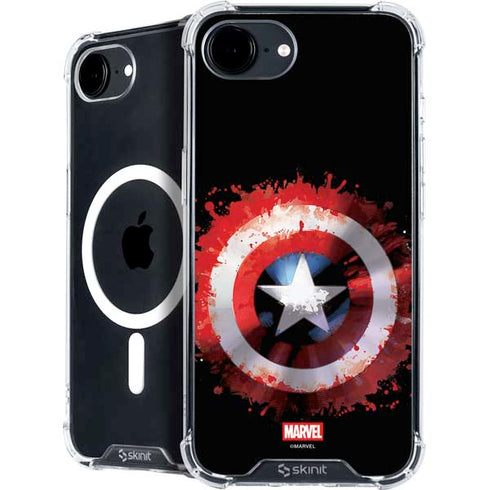 Marvel Captain America Star Shield iPhone 16e MagSafe Case