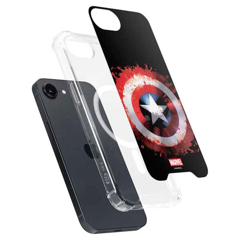 Marvel Captain America Star Shield iPhone 16e MagSafe Case