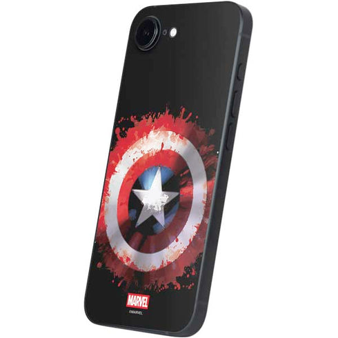 Marvel Captain America Star Shield iPhone 16e Skin
