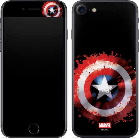 Marvel Captain America Star Shield iPhone 8 Skin
