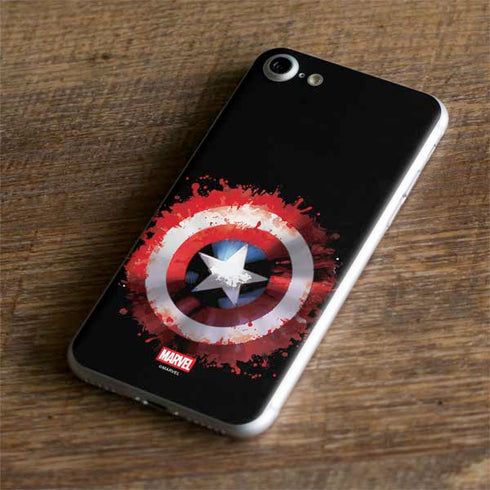 Marvel Captain America Star Shield iPhone 8 Skin