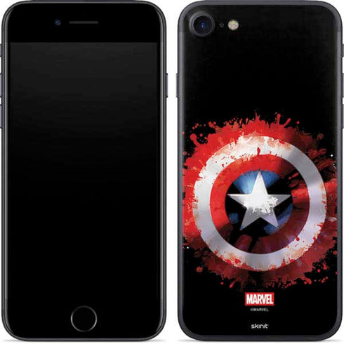 Marvel Captain America Star Shield iPhone SE (2nd & 3rd Gen) Skin
