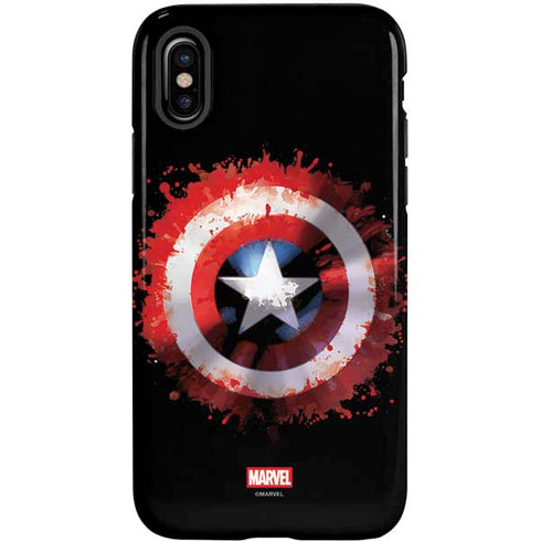 Marvel Captain America Star Shield iPhone X Pro Case