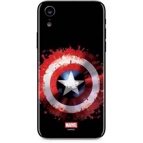 Marvel Captain America Star Shield iPhone XR Skin