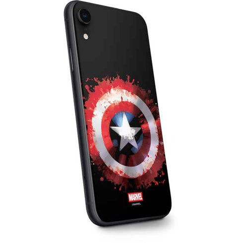 Marvel Captain America Star Shield iPhone XR Skin
