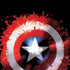 Marvel Captain America Star Shield iPhone XR Skin