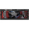 Marvel Captain America Star Shield K95 RGB PLATINUM Mechanical Gaming Keyboard Skin