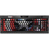 Marvel Captain America Star Shield K95 RGB PLATINUM Mechanical Gaming Keyboard Skin