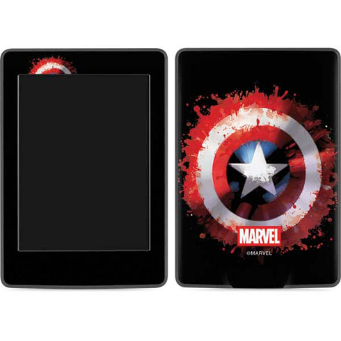 Marvel Captain America Star Shield Amazon Kindle Skin