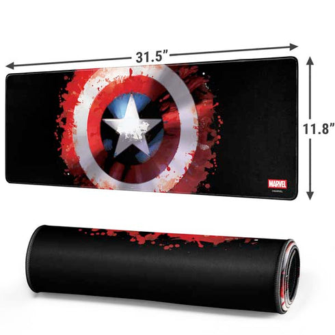 Marvel Captain America Star Shield Gaming Mouse Pad