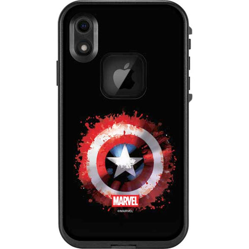 Marvel Captain America Star Shield LifeProof Fre iPhone Skin