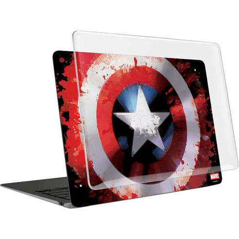 Marvel Captain America Star Shield MacBook Air 13in (2020) Case plus Skin