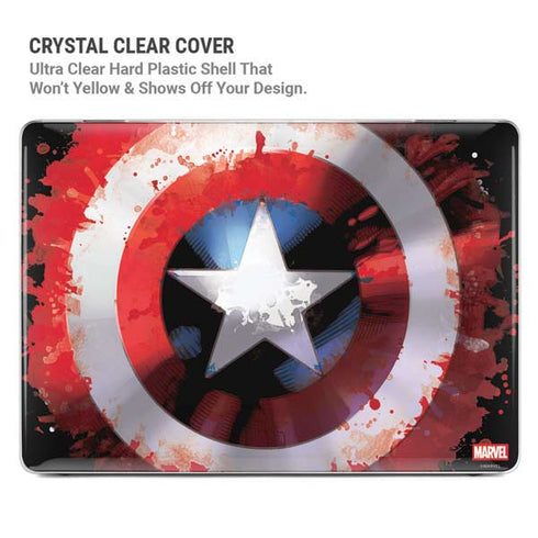 Marvel Captain America Star Shield MacBook Air 13in (2020) Case plus Skin