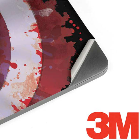 Marvel Captain America Star Shield MacBook Skins