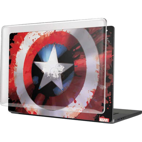 Marvel Captain America Star Shield MacBook Pro 16in (2021-25) Case plus Skin