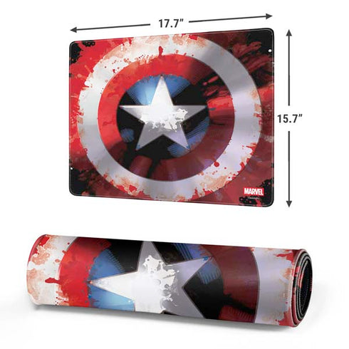 Marvel Captain America Star Shield Gaming Mouse Pad