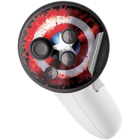 Marvel Captain America Star Shield Meta Quest 3S Skin