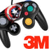 Marvel Captain America Star Shield Nintendo GameCube Controller Skin