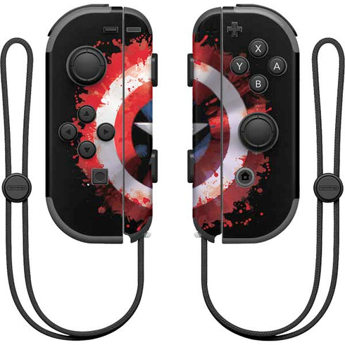 Marvel Captain America Star Shield Nintendo Skins