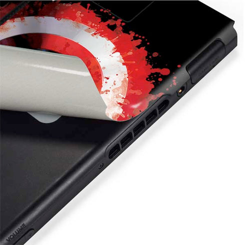 Marvel Captain America Star Shield Nintendo Switch Bundle Skin