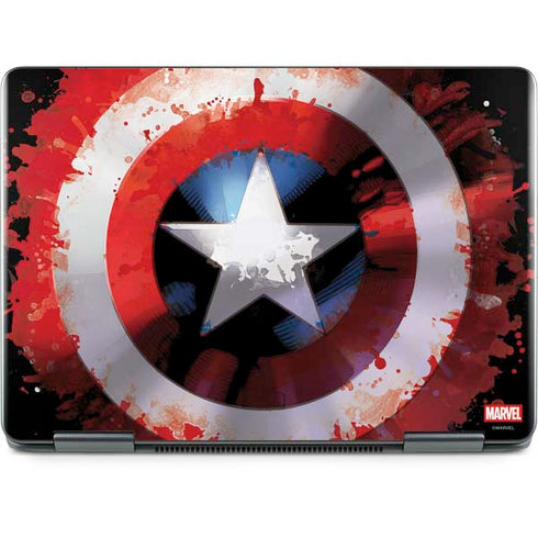 Marvel Captain America Star Shield Notebook 9 Pro 13in (2017) Skin