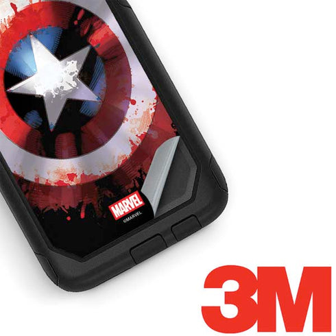 Marvel Captain America Star Shield Otterbox Commuter Galaxy Skin