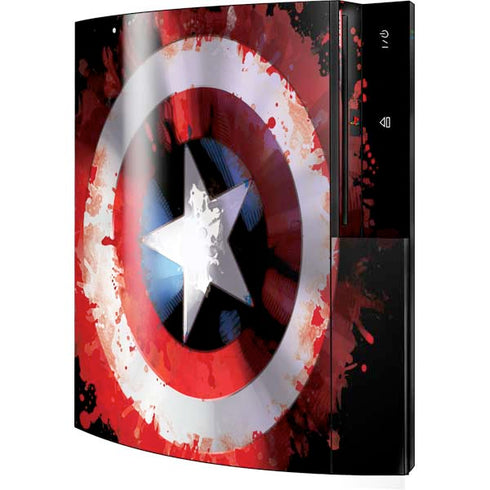 Marvel Captain America Star Shield Playstation 3 & PS3 Skin