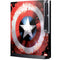 Marvel Captain America Star Shield Playstation 3 & PS3 Slim Skin