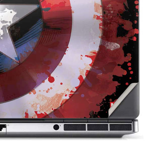 Marvel Captain America Star Shield Dell Precision Skin