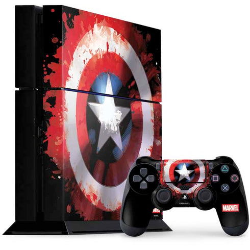 Marvel Captain America Star Shield PlayStation PS4 Skins