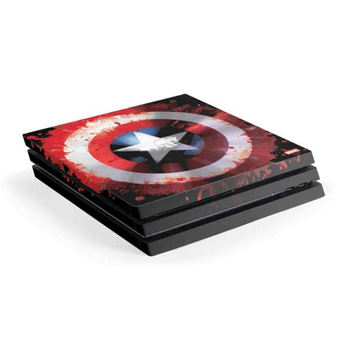 Marvel Captain America Star Shield PlayStation PS4 Skins