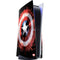 Marvel Captain America Star Shield PS5 Console Skin