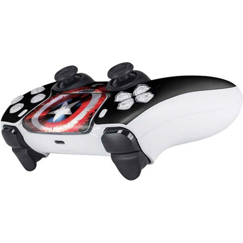 Marvel Captain America Star Shield PS5 Controller Skin