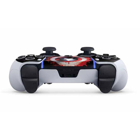 Marvel Captain America Star Shield PS5 DualSense Edge Pro Controller Skin
