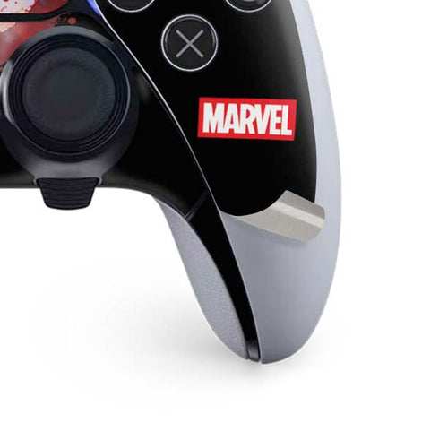 Marvel Captain America Star Shield PS5 DualSense Edge Pro Controller Skin