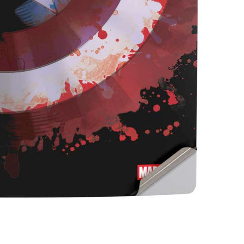 Marvel Captain America Star Shield PS5 Slim Digital Edition Console Skin