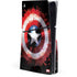 Marvel Captain America Star Shield PS5 Slim Disk Console Skin