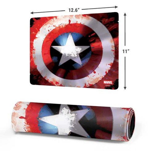 Marvel Captain America Star Shield Gaming Mouse Pad