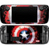 Marvel Captain America Star Shield Steam Deck Handheld Gaming Computer OLED Skin
