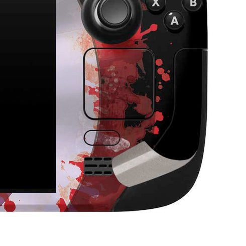 Marvel Captain America Star Shield Steam Deck Handheld Gaming Computer Skin