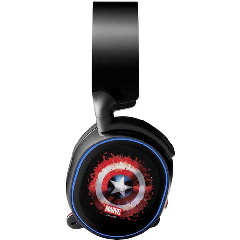Marvel Captain America Star Shield SteelSeries Arctis 5 Skin