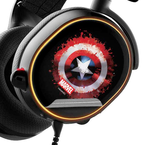 Marvel Captain America Star Shield SteelSeries Arctis 5 Skin