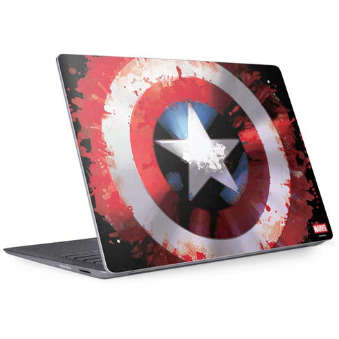 Marvel Captain America Star Shield Surface Laptop 2 Skin