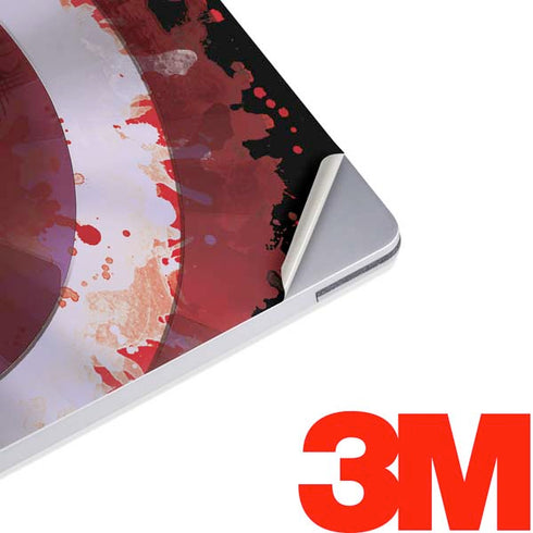 Marvel Captain America Star Shield Surface Laptop 2 Skin