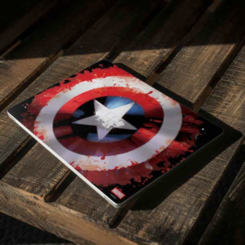 Marvel Captain America Star Shield Surface Laptop 2 Skin