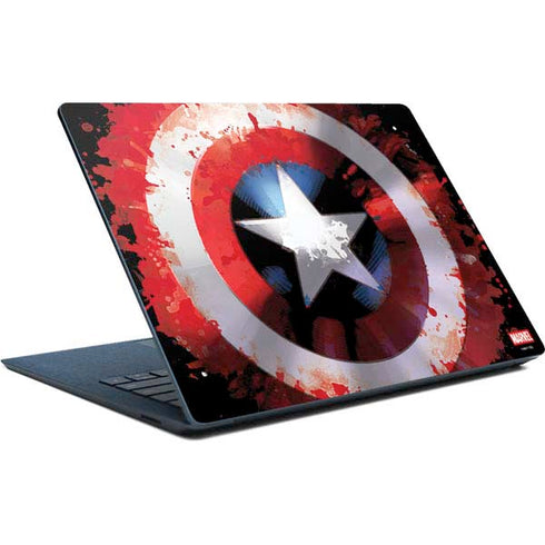 Marvel Captain America Star Shield Surface Laptop Skin