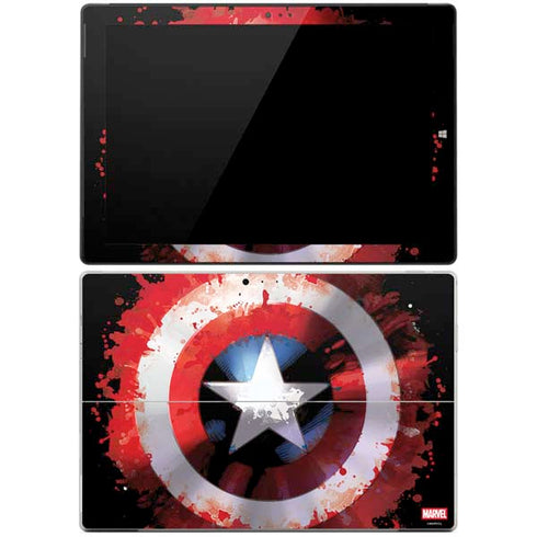 Marvel Captain America Star Shield Surface Pro 3 Skin