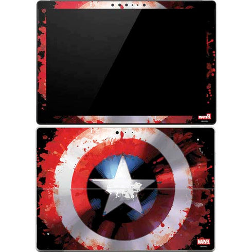 Marvel Captain America Star Shield Surface Pro 4 Skin